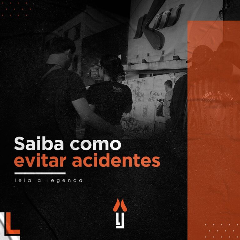 Saiba como evitar acidentes:
